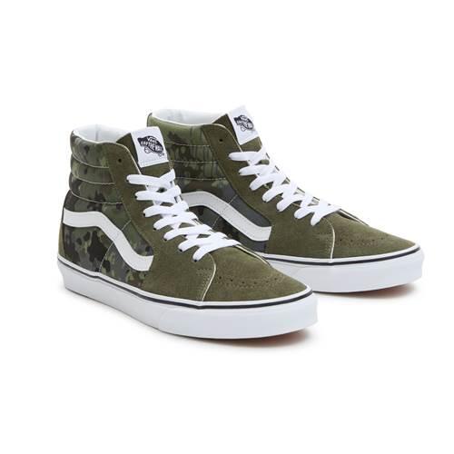 Chaussures Hommes Vans Sk8-Hi vert 2/5
