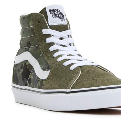Chaussures Hommes Vans Sk8-Hi vert 5/5