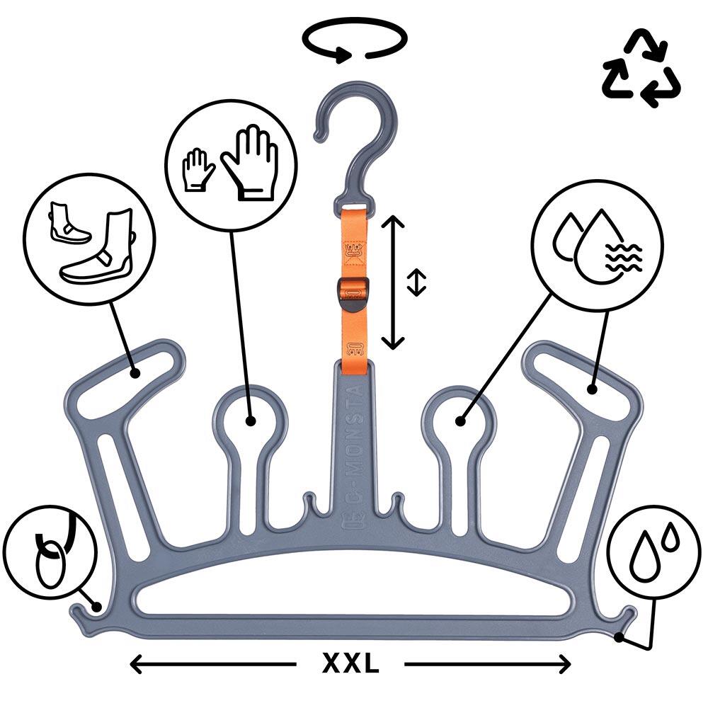 C-Monsta Wetsuit Hanger 4/4