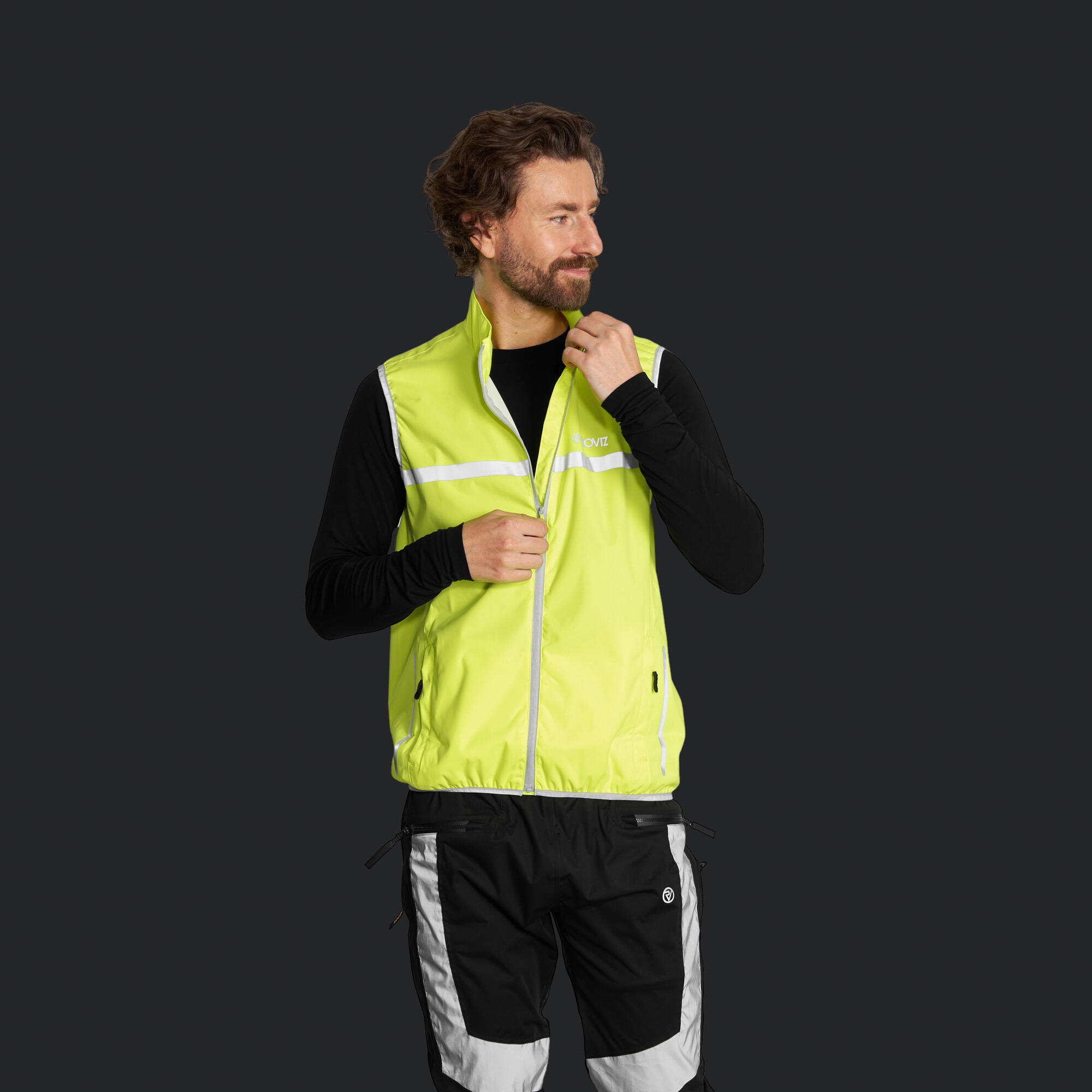 Proviz Classic Men's Reflective Running Gilet 7/7