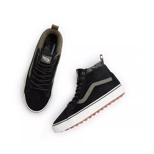 Chaussures Hommes Vans Sk8Hi Noir 3/5