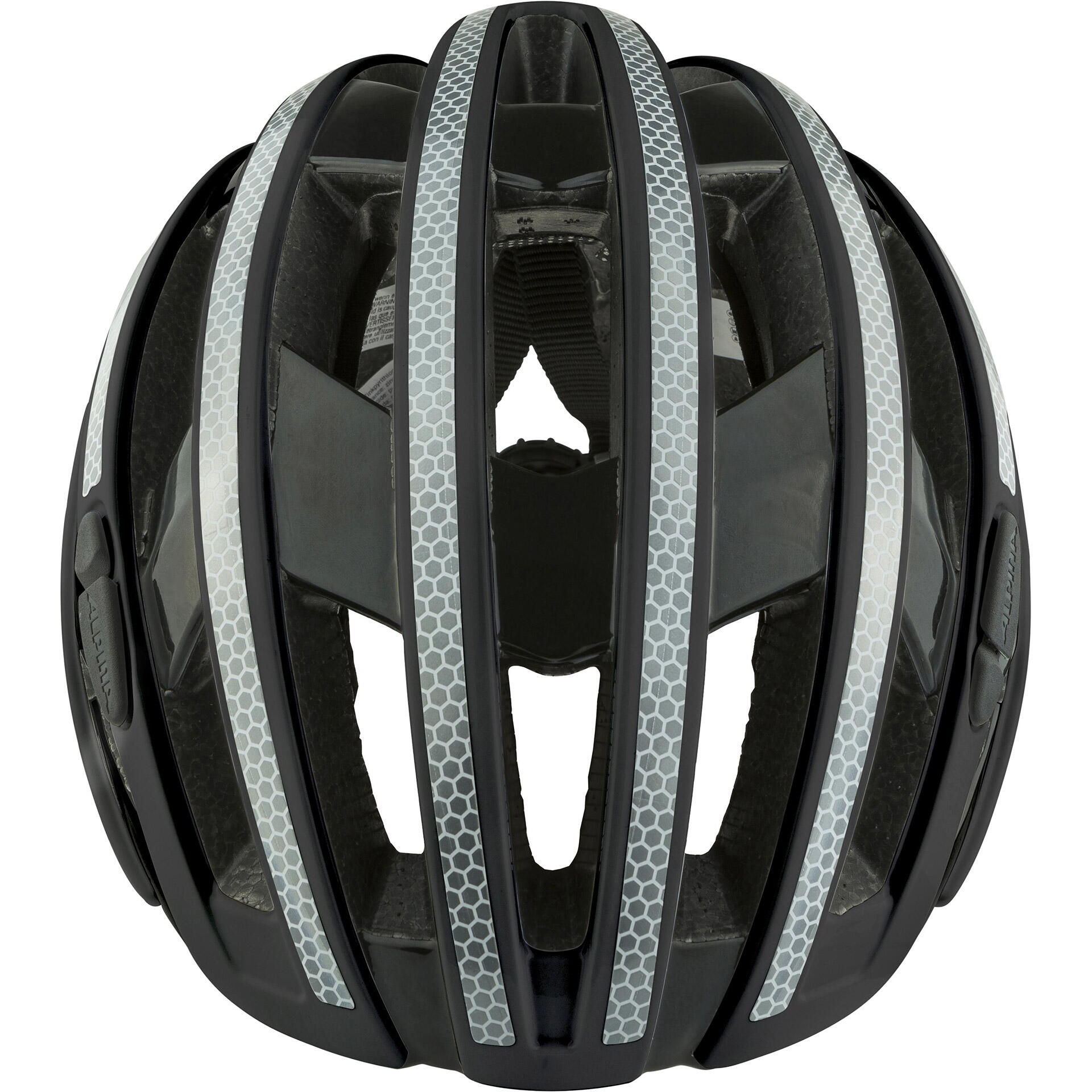 Olympische Sportbekleidung Alpina Rennhelm Ravel Reflex 55-59 Schwarz Glänzend 2/5