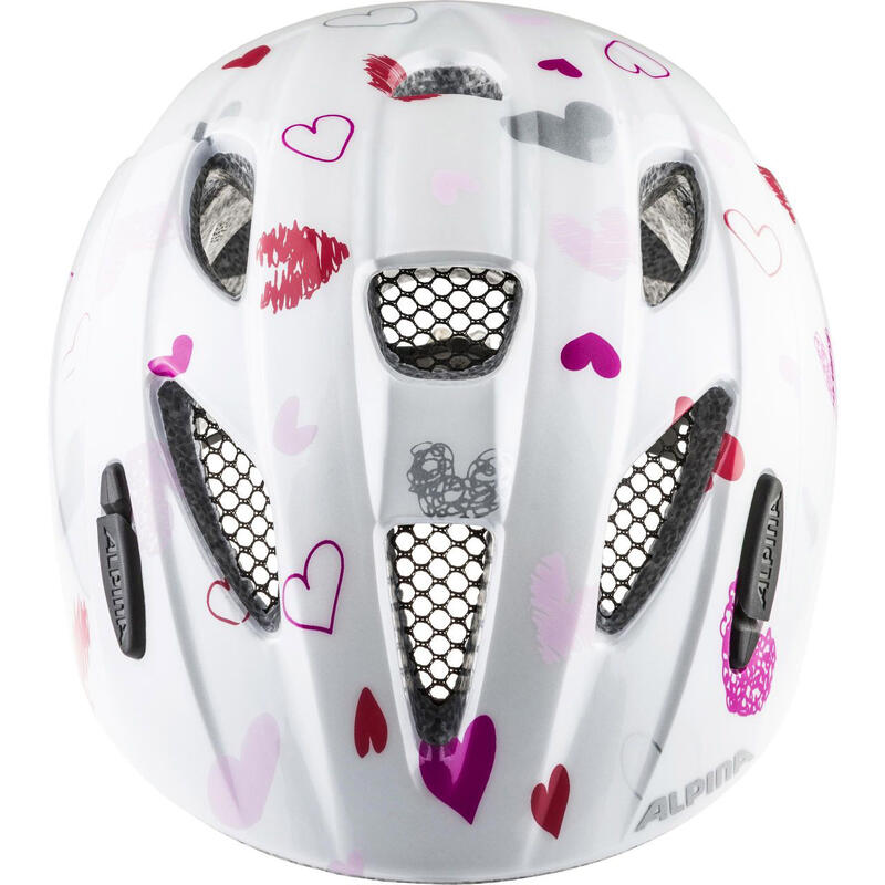 ALPINA Kinder-Helm  Ximo white hearts