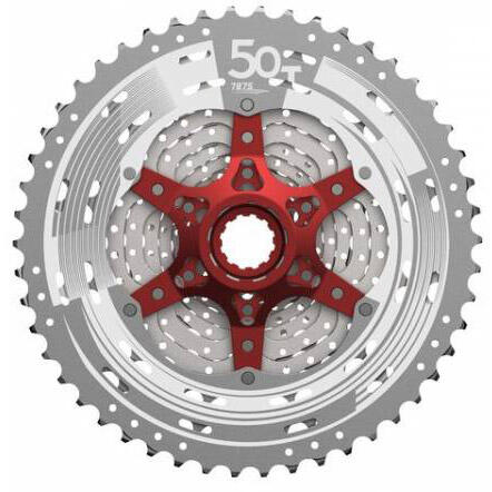 SUNRACE CS-MX80 11 Speed MTB Cassette Silver 3/4
