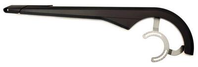 Hesling kettingscherm velo 42-46t zwart 51 x 10 cm