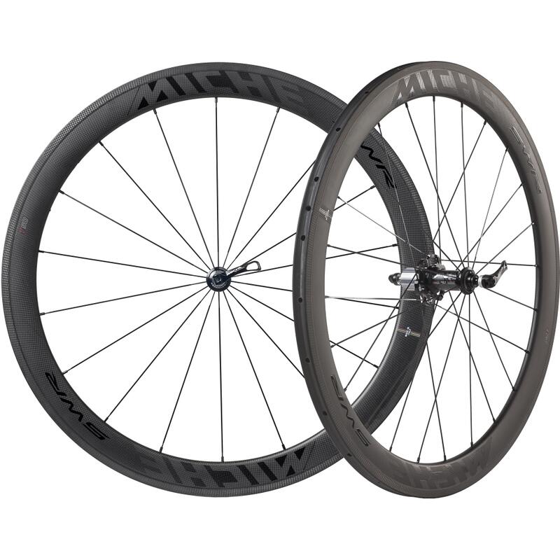 Paire roues de vélo Triangle Miche Swr Full Carbon Tube