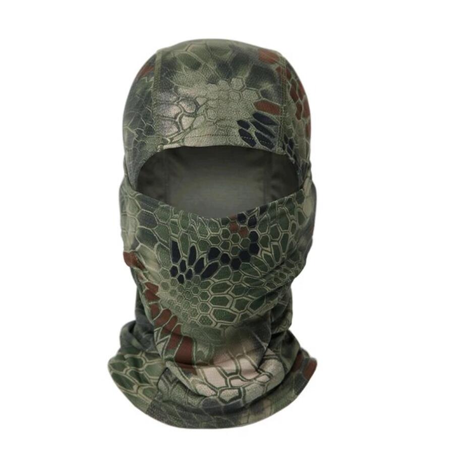 OUTDOOR Skimasken Camouflage Schlangenhaut