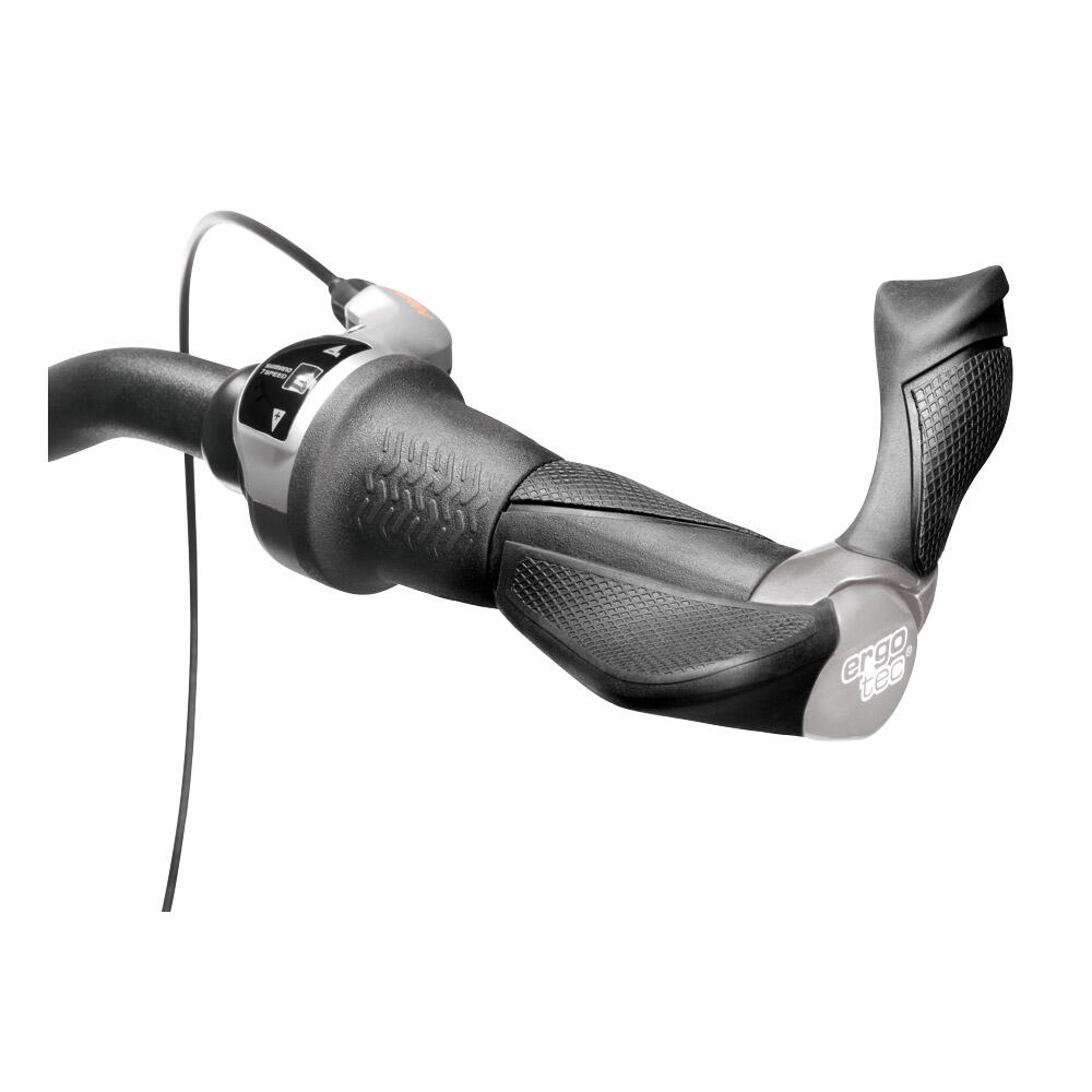 Paire de poignées MF2 Kraton / aluminium 130 + 87 mm - noir 3/5