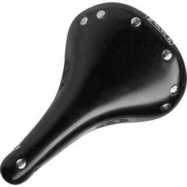 Selle Italia Zadel Italia V3 Vintage Epoca leder zwart AM 2/4
