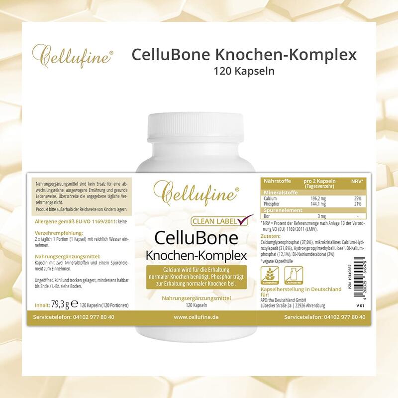 CelluBone Knochen-Komplex - 120 Kapseln