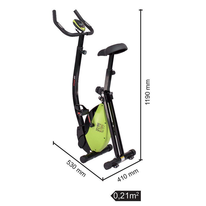 Bicicleta de exercício dobrável BFK-EASYSLIM-MFIT para o seu treino em casa