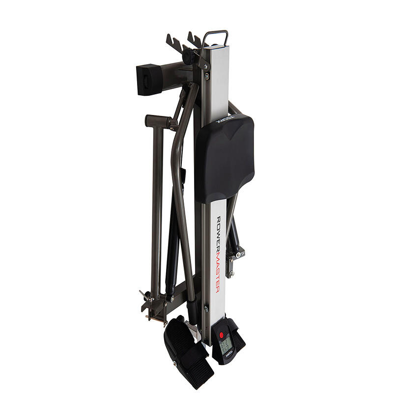 TOORX RowerMaster: Remo realista, ajustes de resistencia, monitor LCD y plegable 5/6