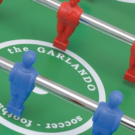 Garlando Calcio Balilla Master PRO con Aste Rientranti e Gambe Pieghevoli Blu 2/5