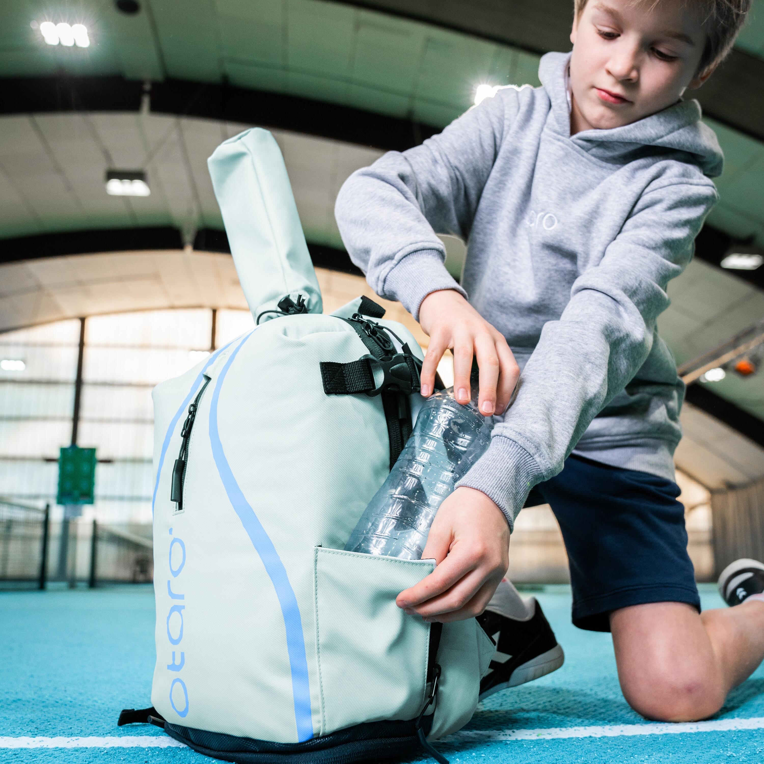 OTARO Kinderen tennisrugzak met schoencompartiment Kinderen 19L