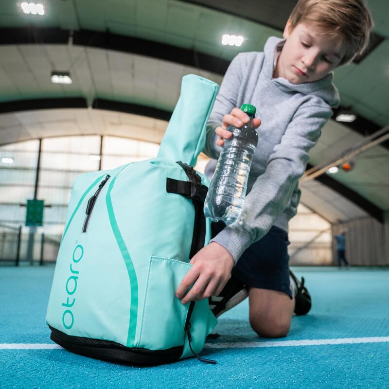 Kinderen tennisrugzak met schoencompartiment | Kinderen 19L - Mintgrün