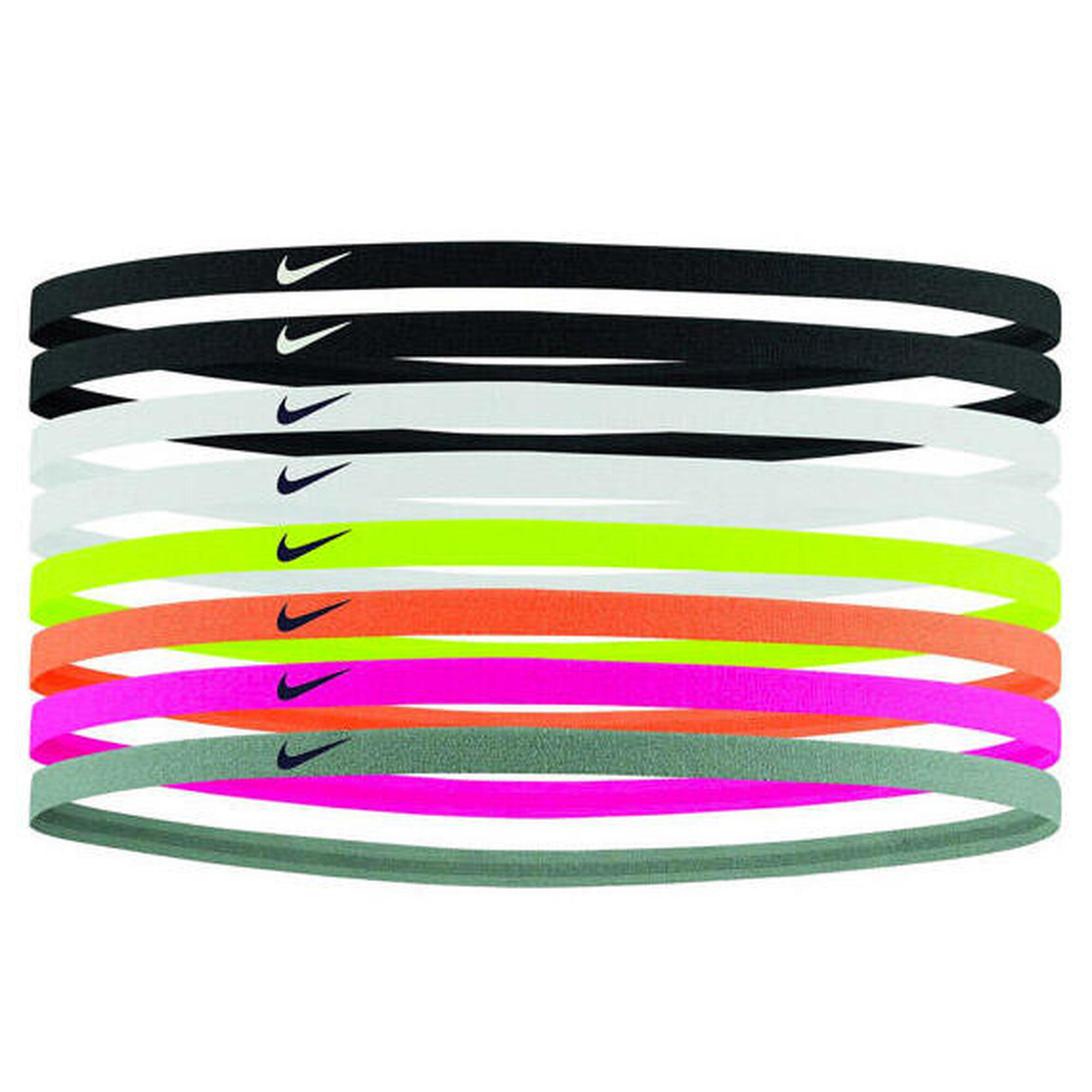 Nike Skinny opaski 8 szt. czarny-czarny-biały