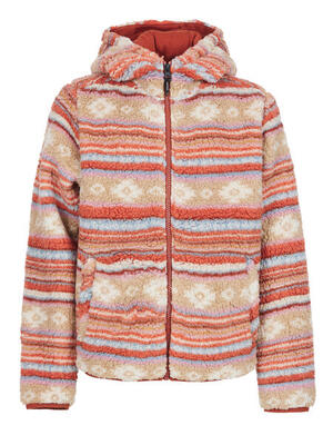 Girls prtpansy jr fullziptop - trui - 381_uluru_rust - kids | meisjes -