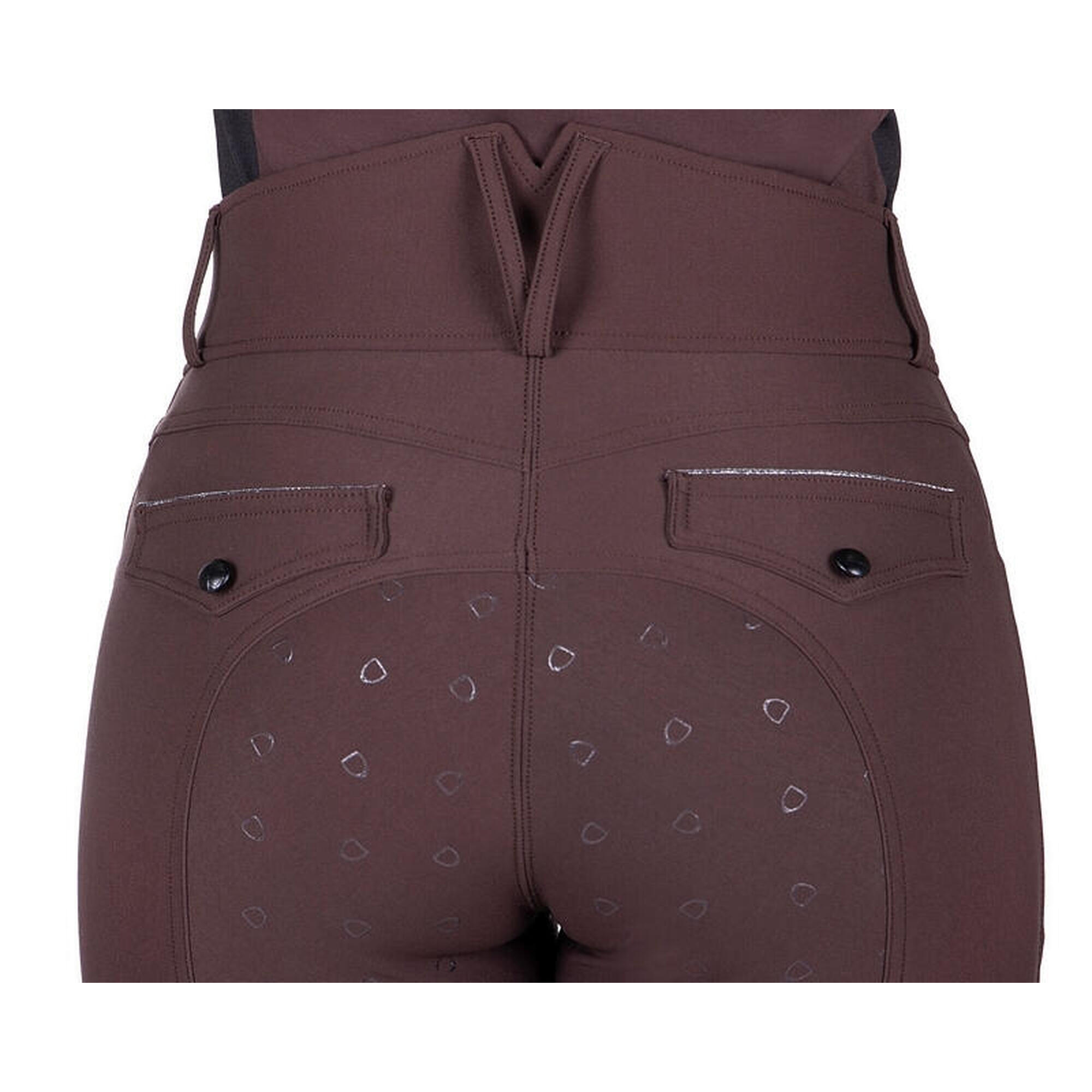 Pantalon équitation full grip femme QHP Julin