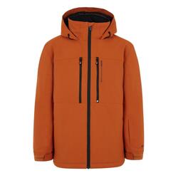 Boys Prtflynty Jr Snowjacket - vest - 608_umberorange - jongens - Pisteskiën