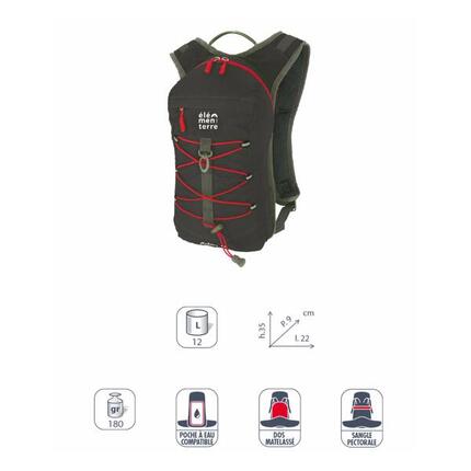 elementerre zion 12 l rugzak