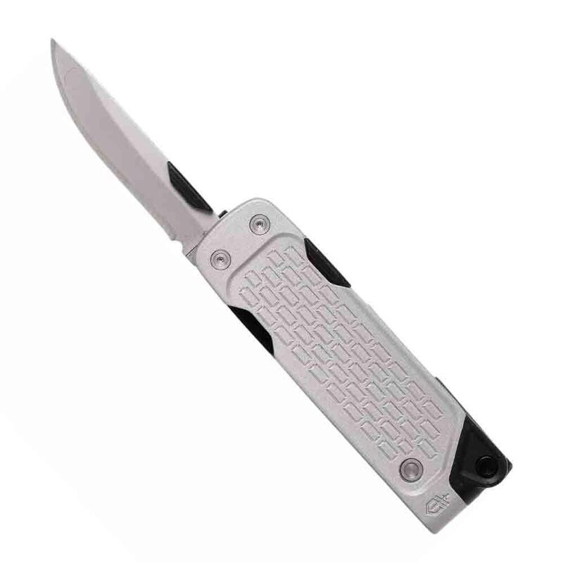Lockdown Drive Multi-Funcitonal Medium Pocket Knife - Silver