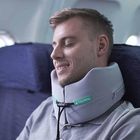 360 Full Support Travel Neck Pillow - Grey