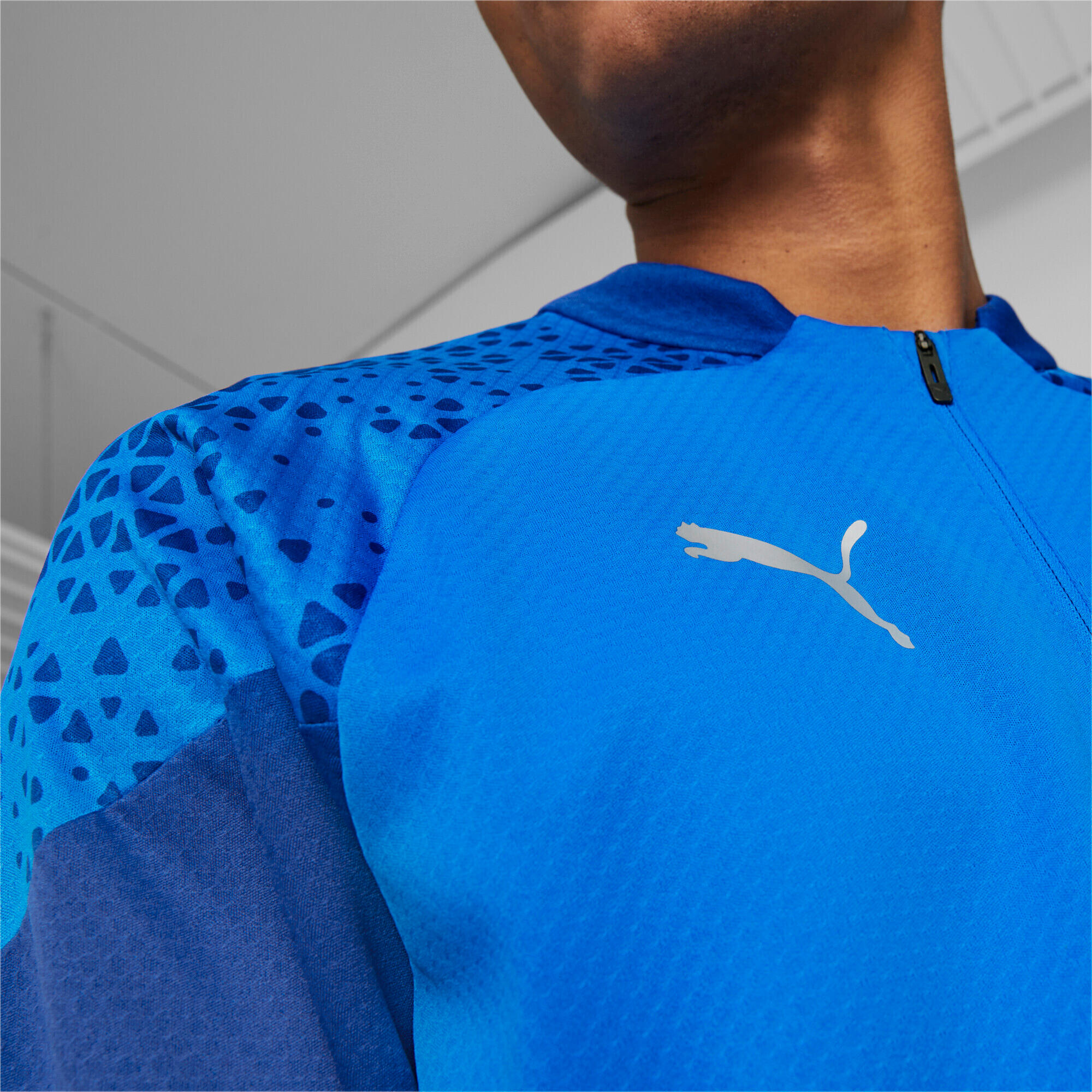 Veste de survêtement 1/4 zip Puma Team Cup 6/7