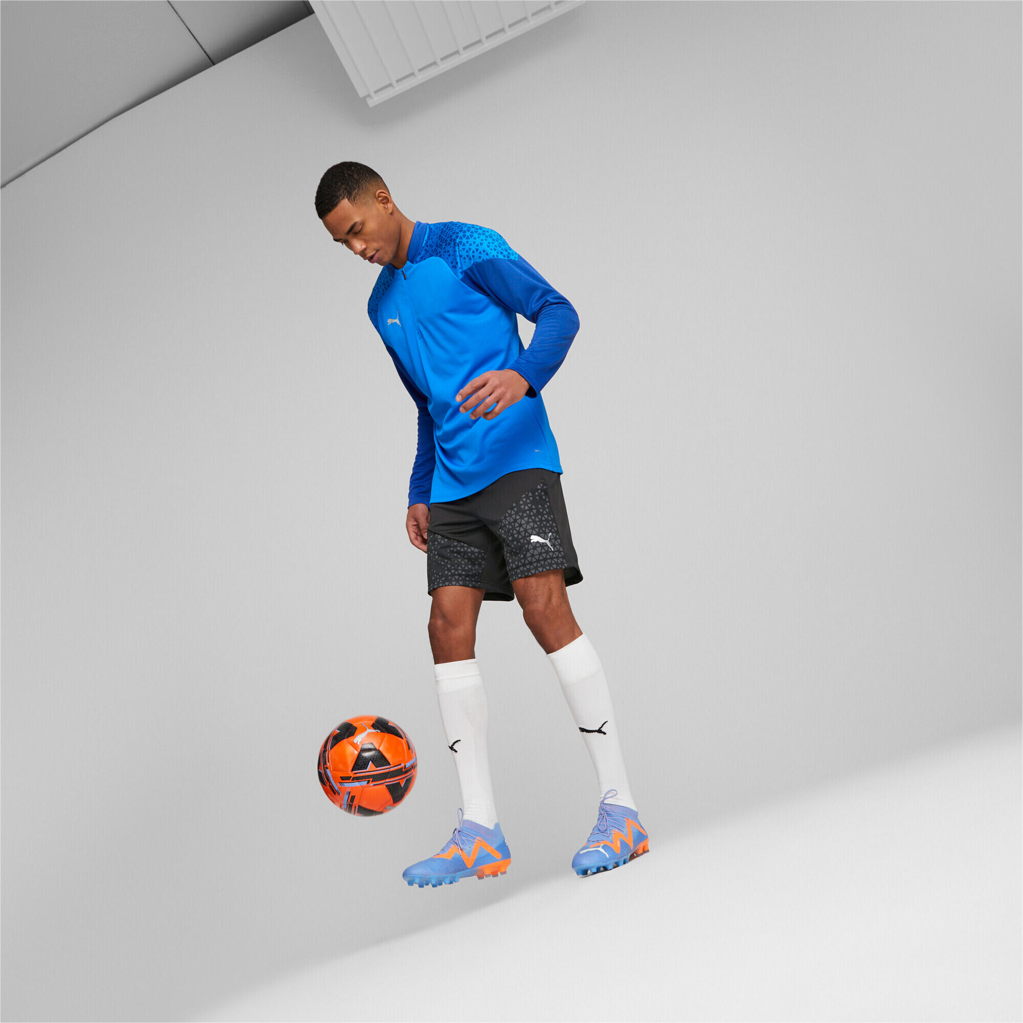 Veste de survêtement 1/4 zip Puma Team Cup 4/7
