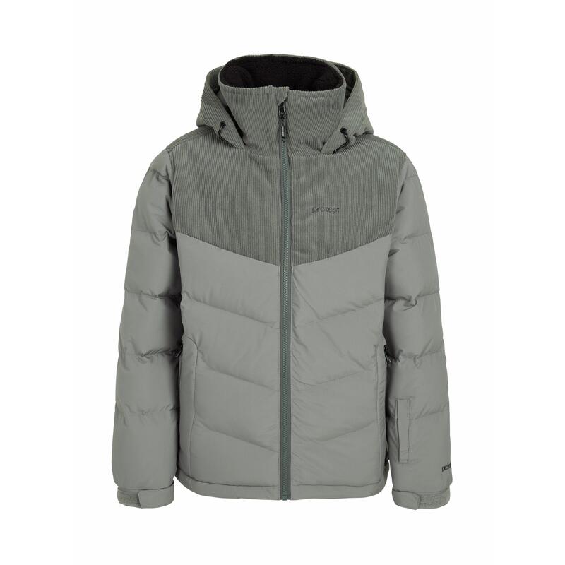 G Prtnoa Jr Snowjacket - vest - 475_mistygreen - kids - Pisteskiën