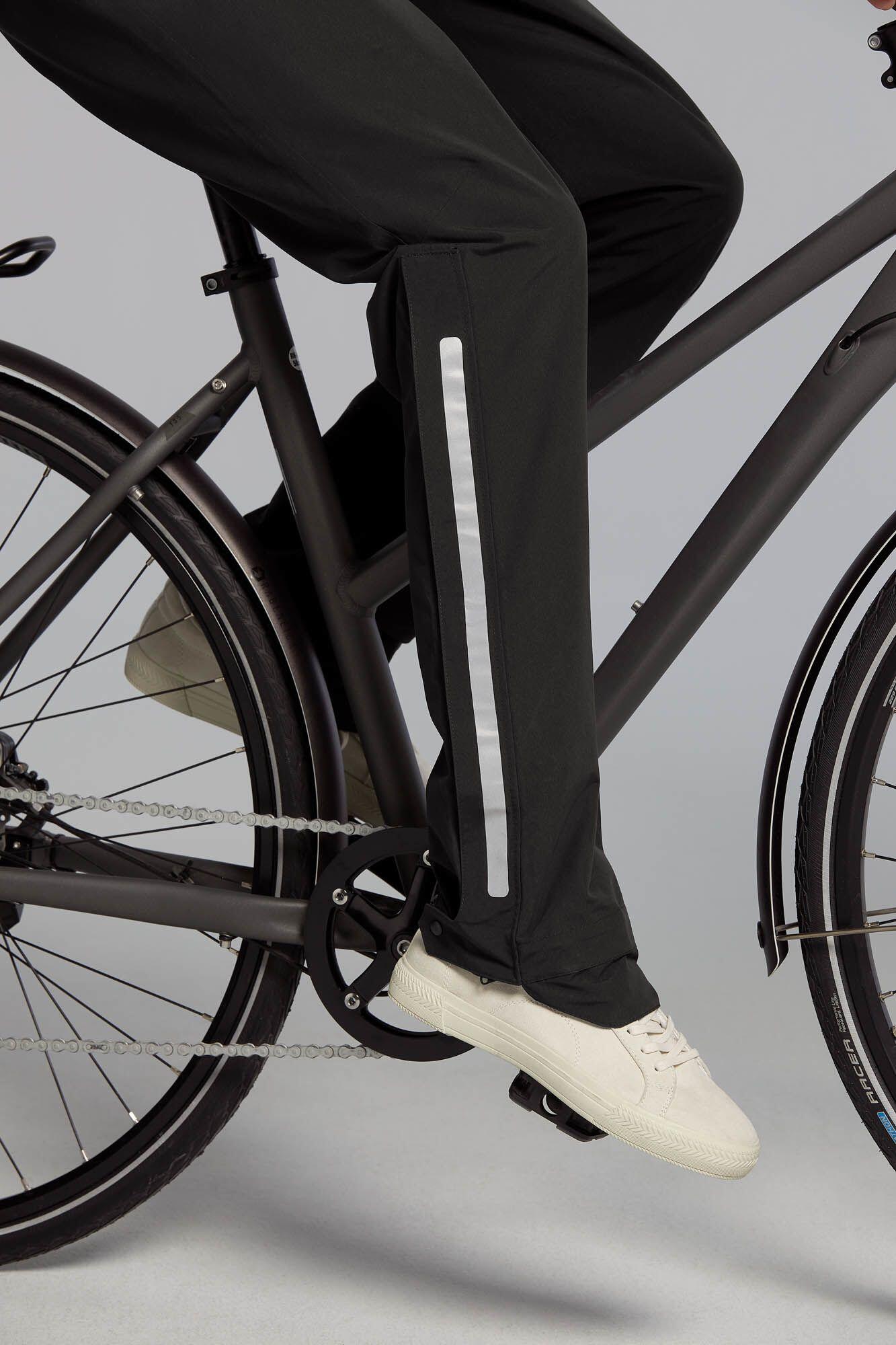 Pantaloni da ciclismo Basil Mosse da uomo neri 5/5