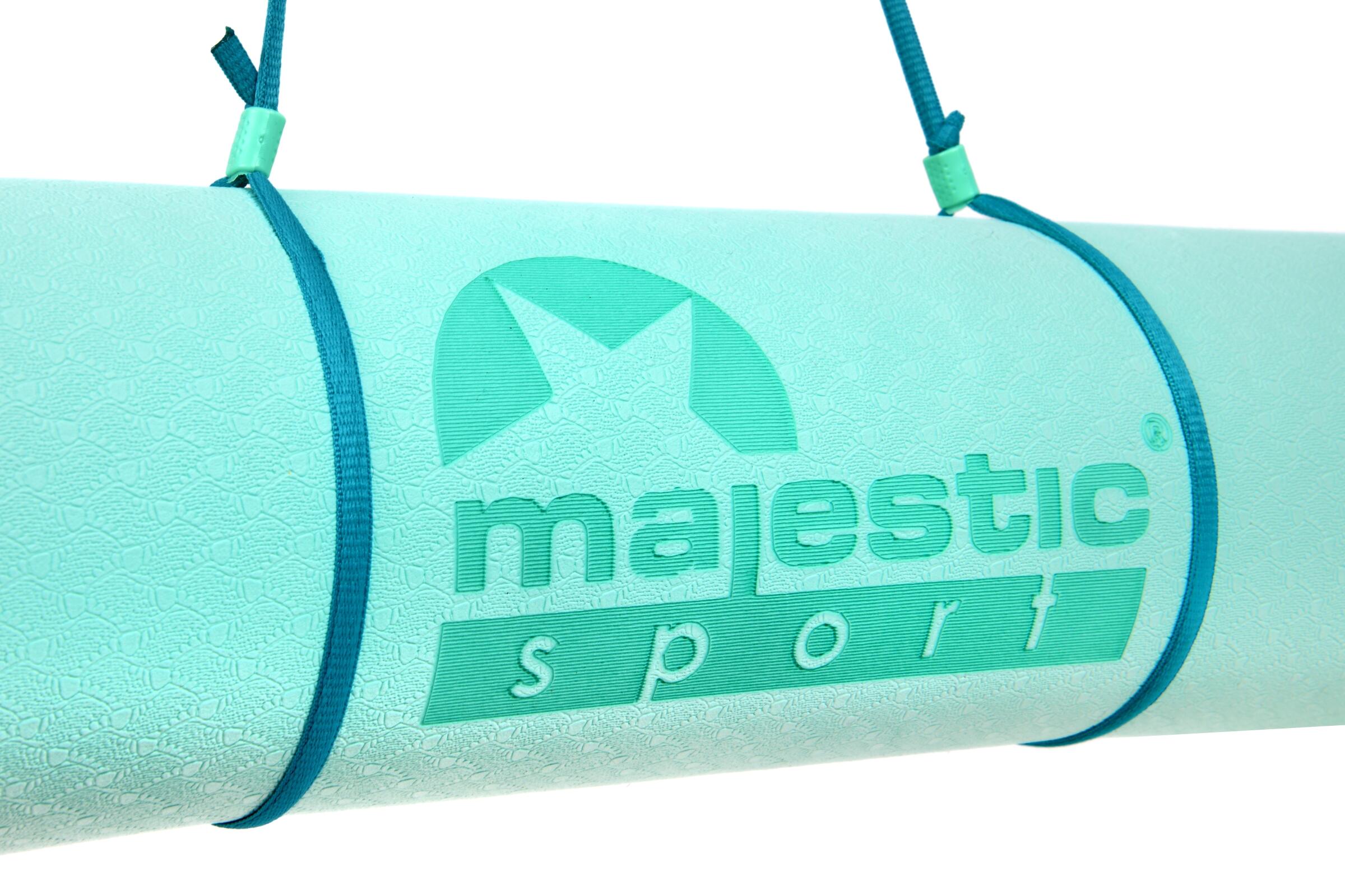 Mata do ćwiczeń Majestic Sport YOGA 183x61x0,6 cm 7/7