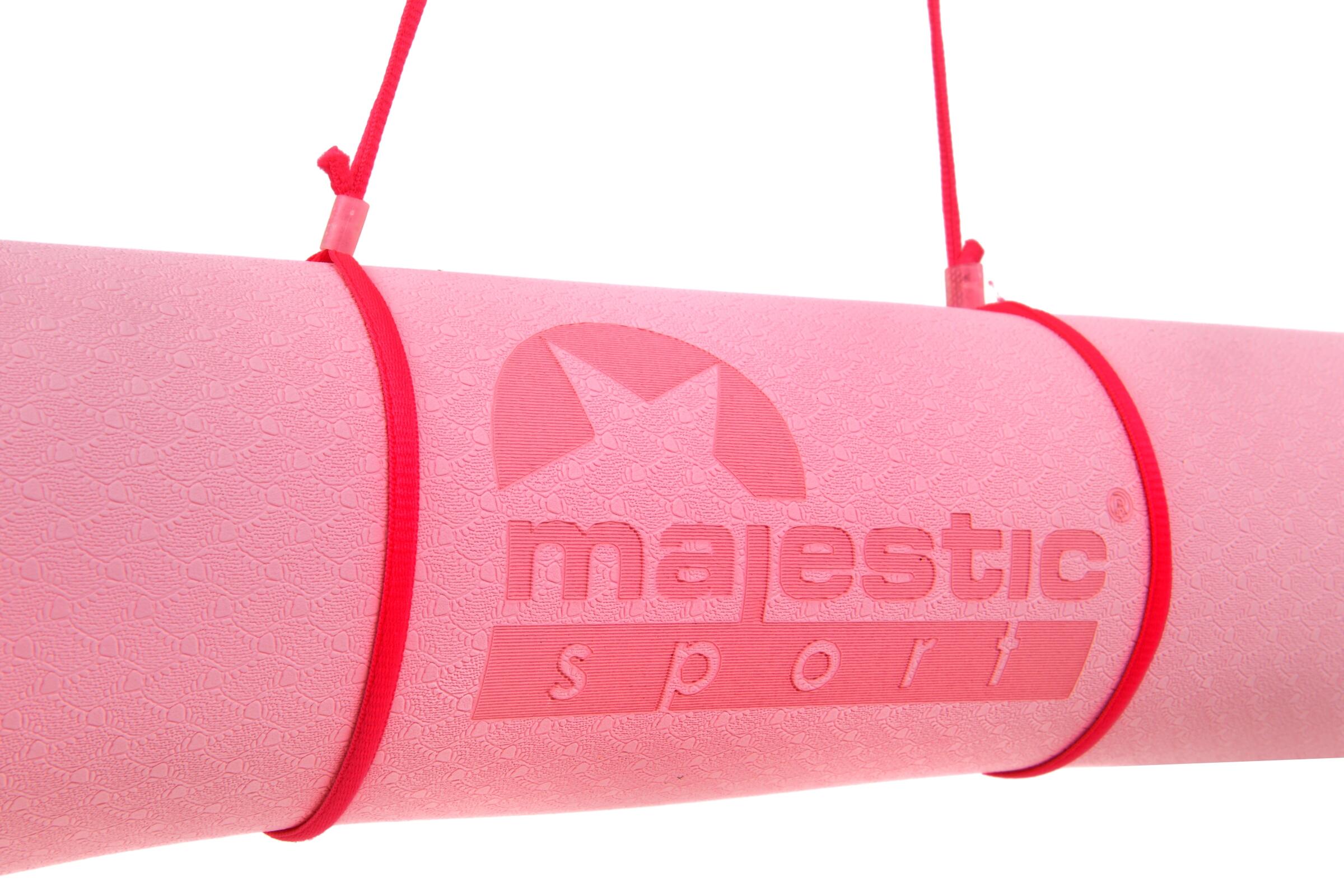 Mata do ćwiczeń Majestic Sport YOGA 183x61x0,6 cm 7/7