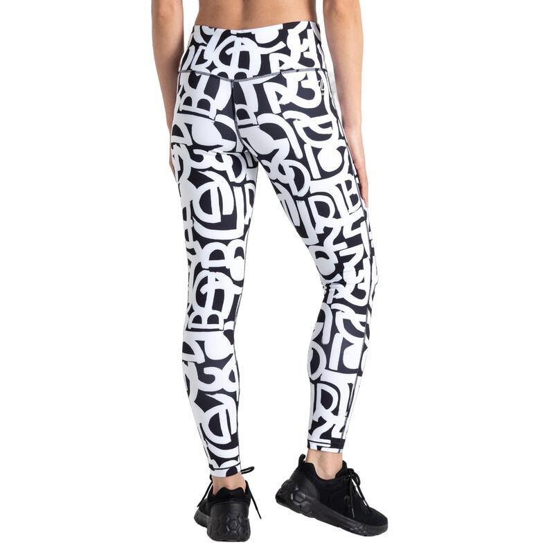 "Influential" Leggings für Damen Schwarz/Weiß