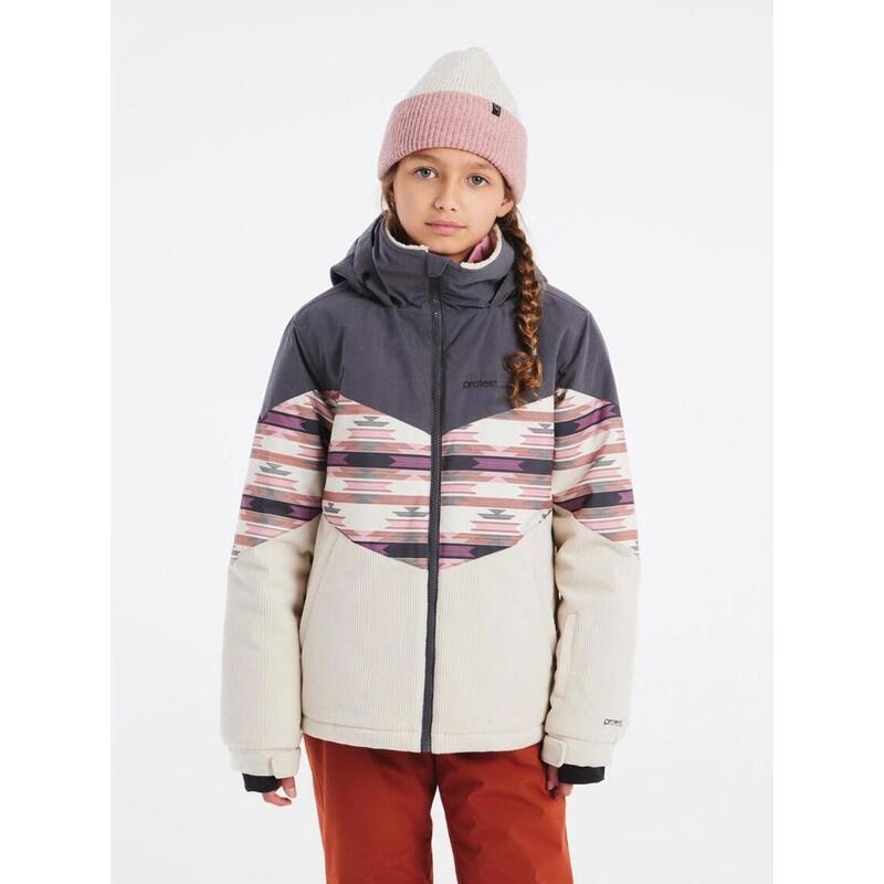 Girls Prtswan Jr Snowjacket - vest - 106_kitoffwhite - meisjes - Pisteskiën