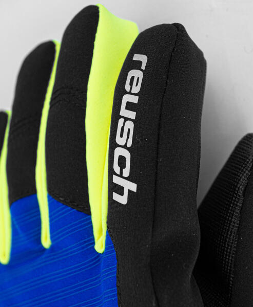 REUSCH SIMON R-TEX XT BLACK/SURF THE WEB/YELLOW JR GANTS 2024 4/6