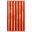 Milonga Oranje 90x170 400g/m² Fluwelen jacquard handdoek
