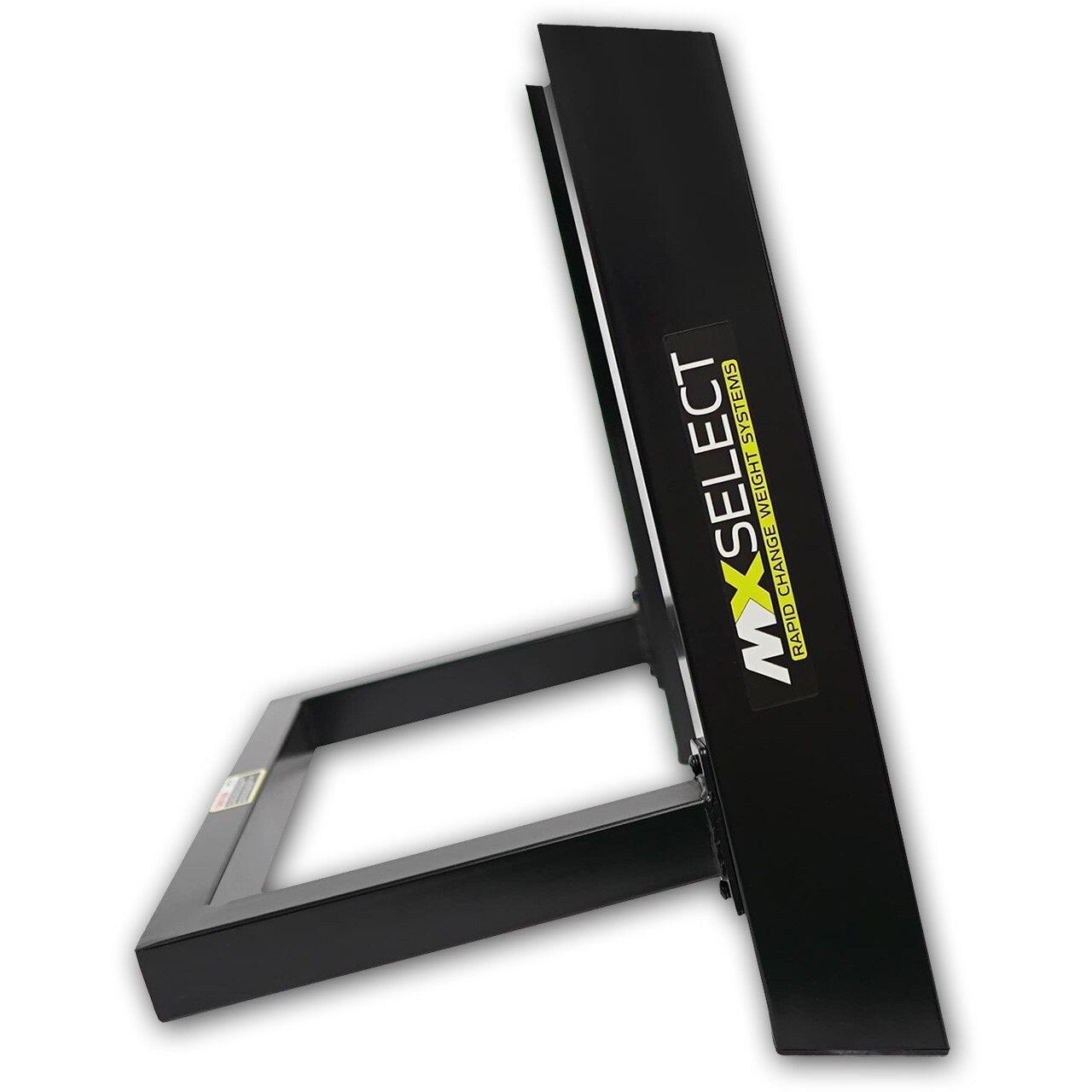 Supporto manubri corti MX Select nero, compatto e robusto 1/7