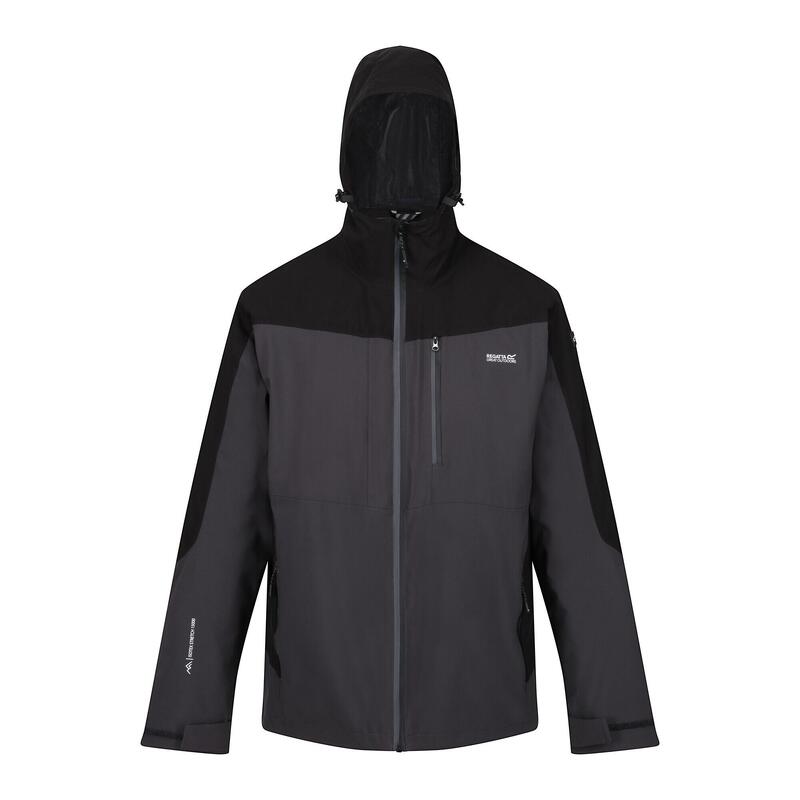 Veste imperméable WENTWOOD Homme (Cendre / Noir)