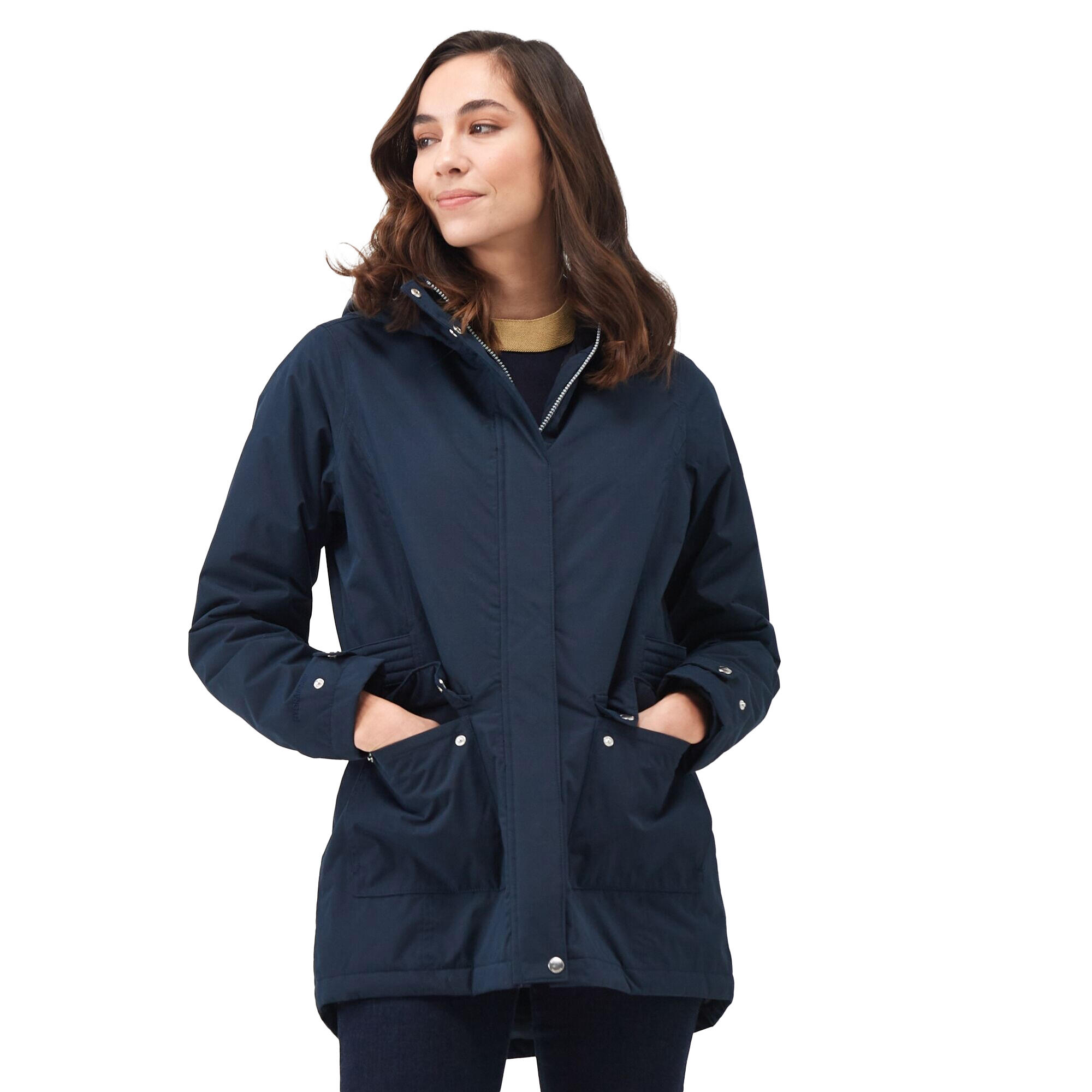 BRENLYN Women's Waterproof Jacket (Navy)