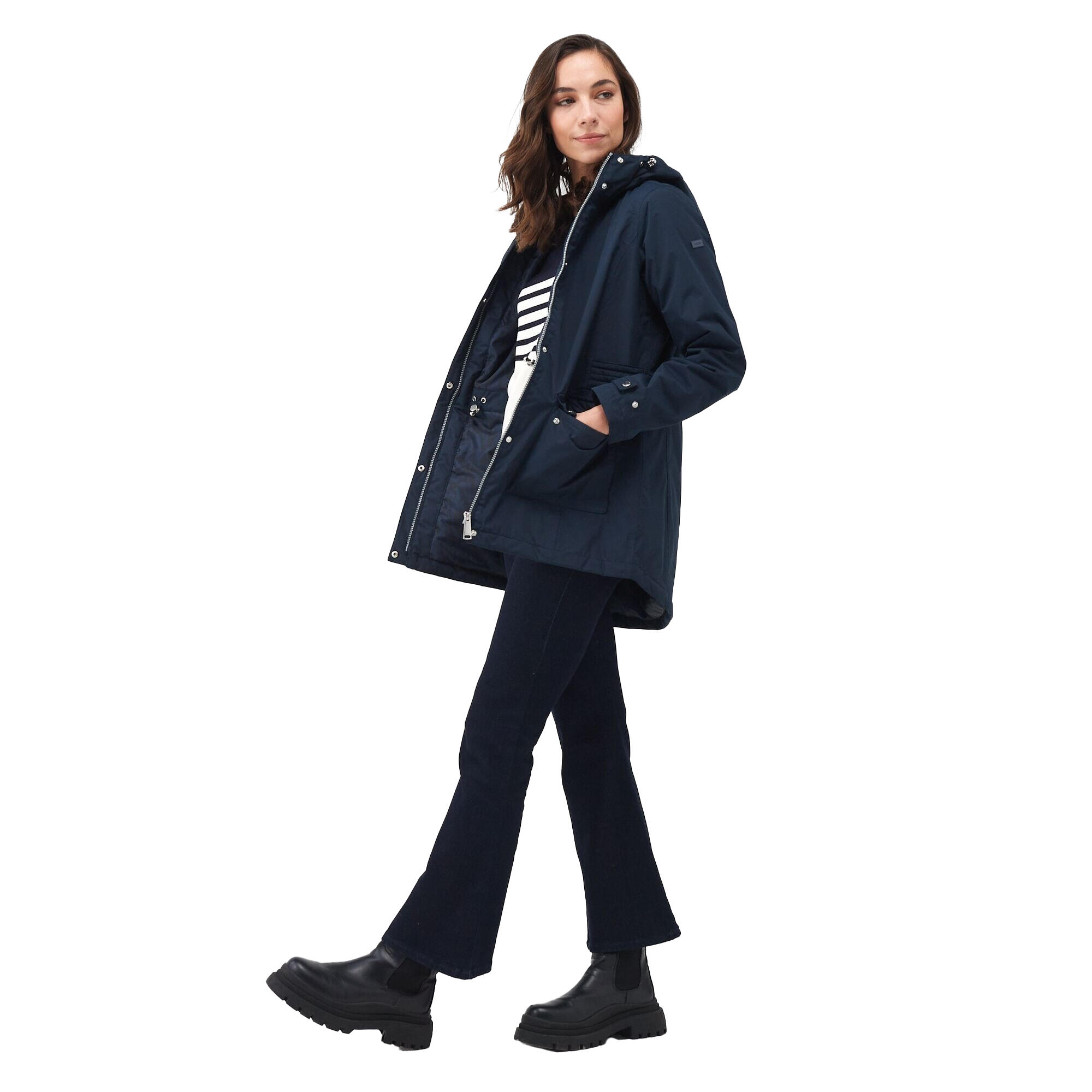 BRENLYN Women's Waterproof Jacket (Navy)