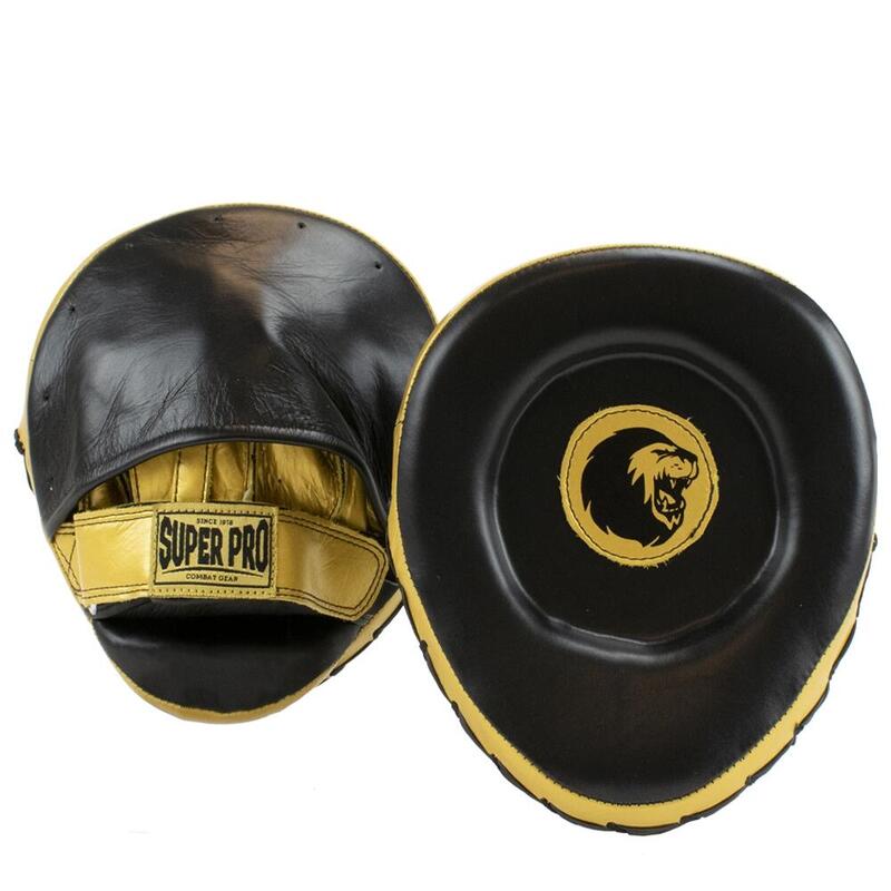 Super Pro Combat Gear Micro Mitts Zwart/Goud 20x10x25cm