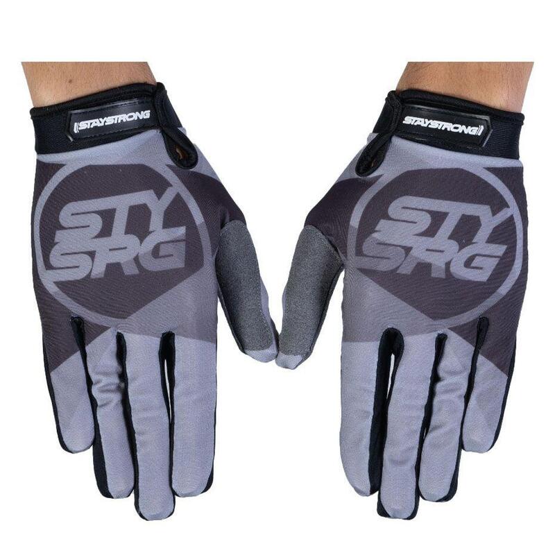 Gants BMX Stay Strong Tricolour Enfant Gris