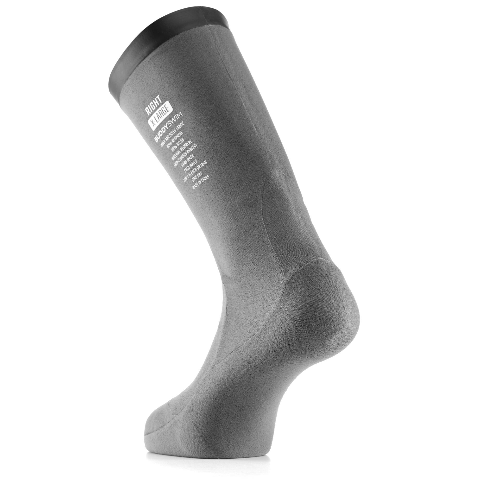 Calze in neoprene per il nuoto in acque libere da 2,5 mm Buddyswim Arancione 3/3