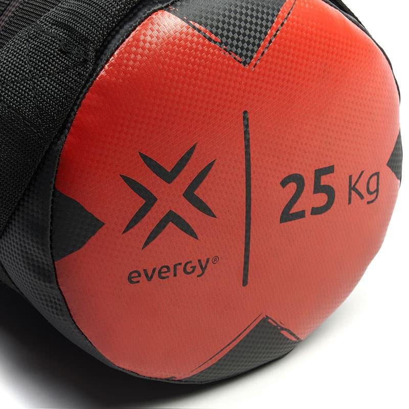 Functional bag élite evergy 25kg saco búlgaro sandbag fitness 3/4