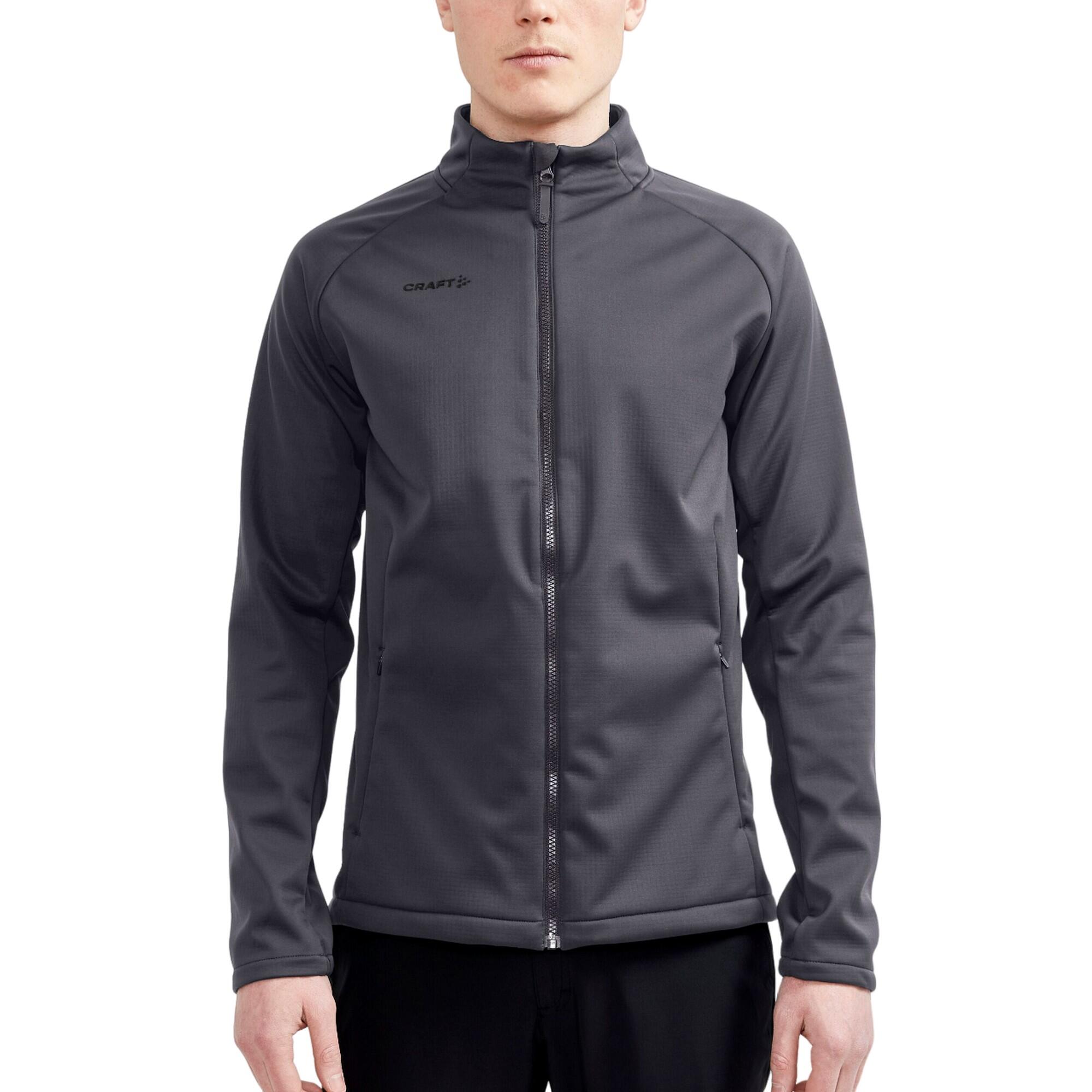 Mens Core Explore Soft Shell Jacket (Granite) 1/3