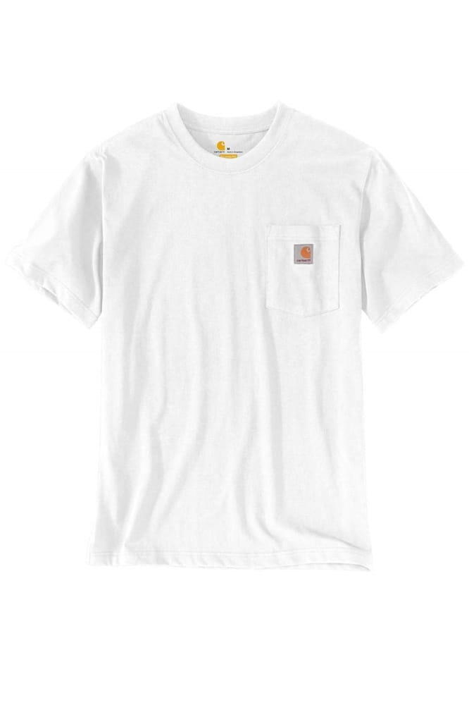 Koszulka sportowa męska T-shirt Carhartt Heavyweight Pocket K87 3/4