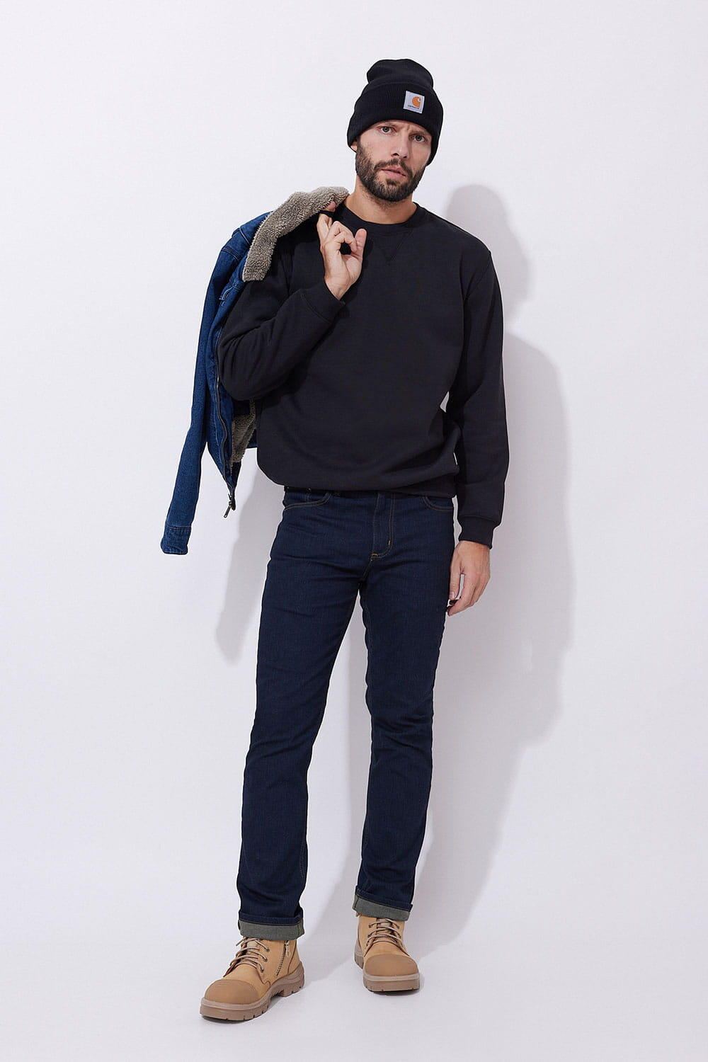 Bluza sportowa męska Carhartt Midweight Crewneck 3/7