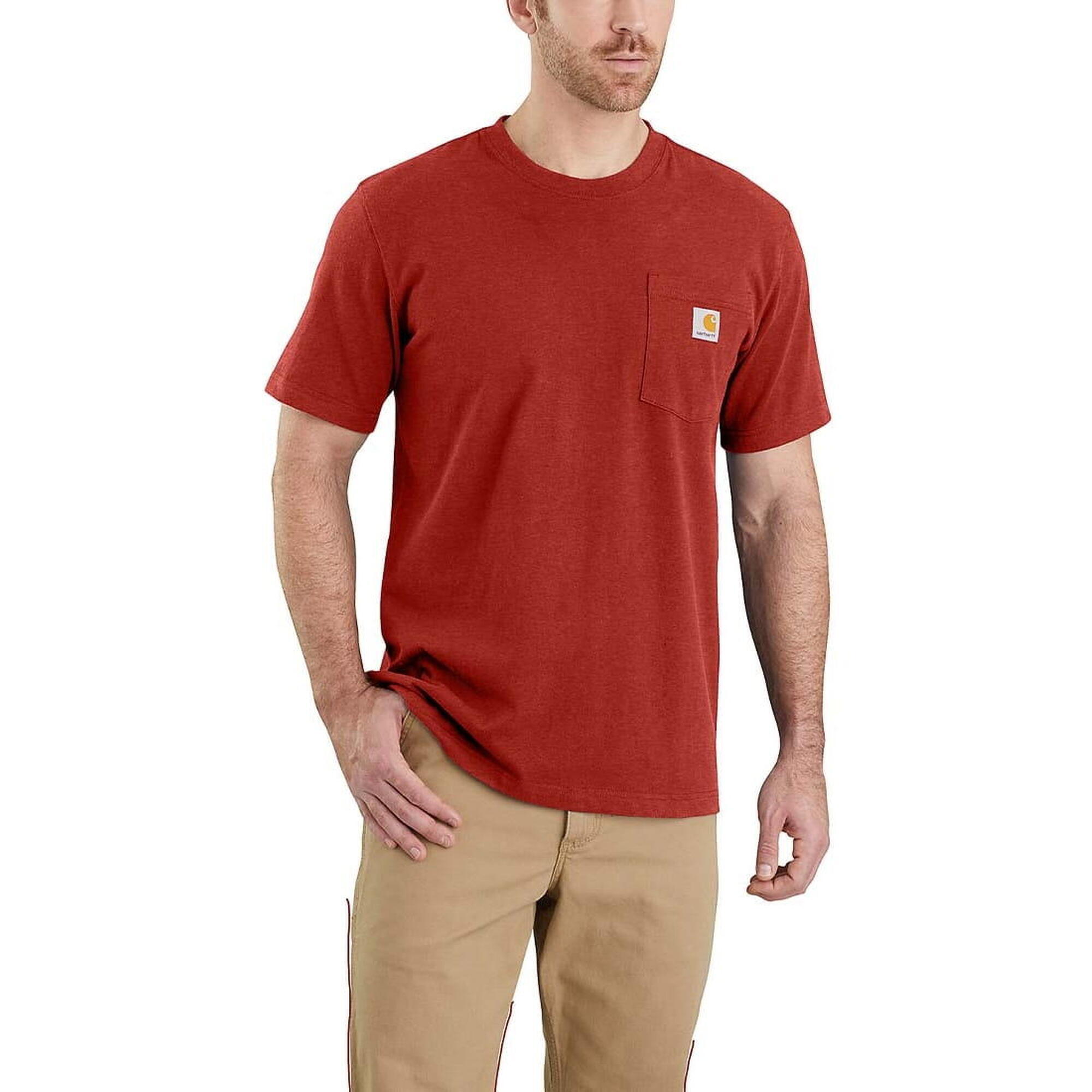 Koszulka męska T-shirt Carhartt Heavyweight Pocket K87