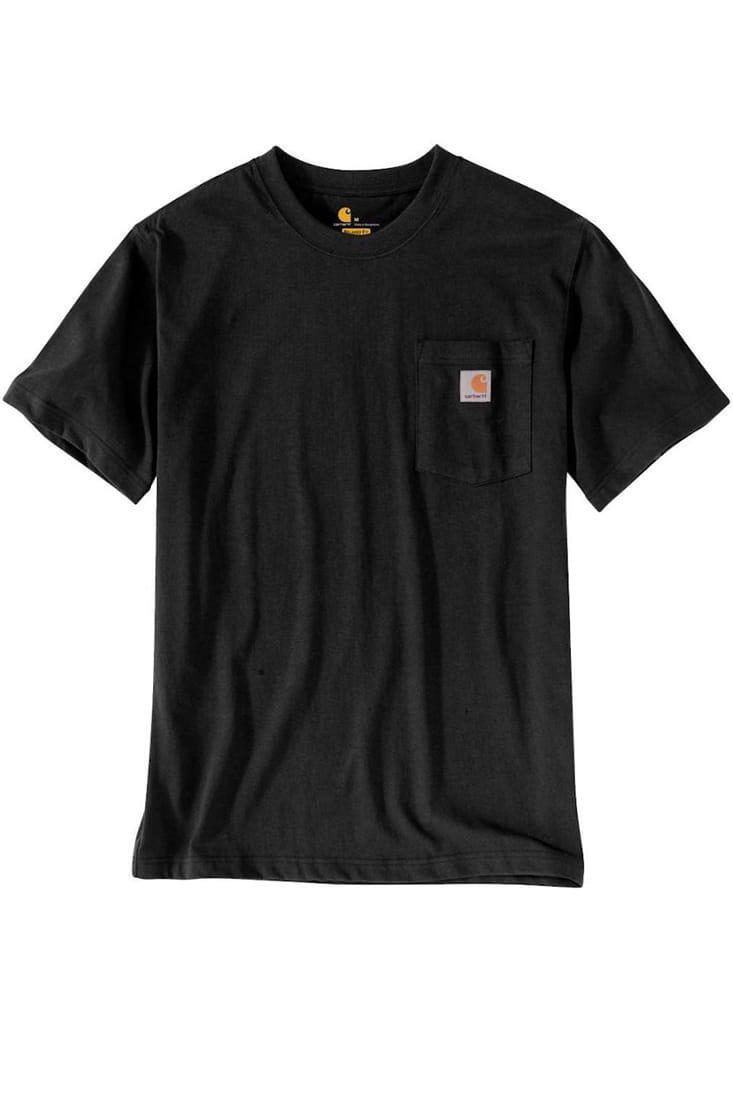 Koszulka sportowa męska T-shirt Carhartt Heavyweight Pocket K87 3/4