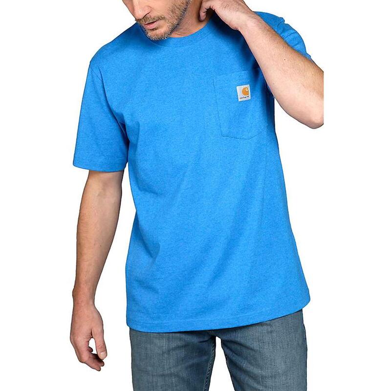 Koszulka sportowa męska T-shirt Carhartt Heavyweight Pocket K87